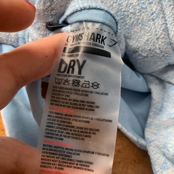 2/40$ Gymshark bleu bra size small - Picture 3 of 3